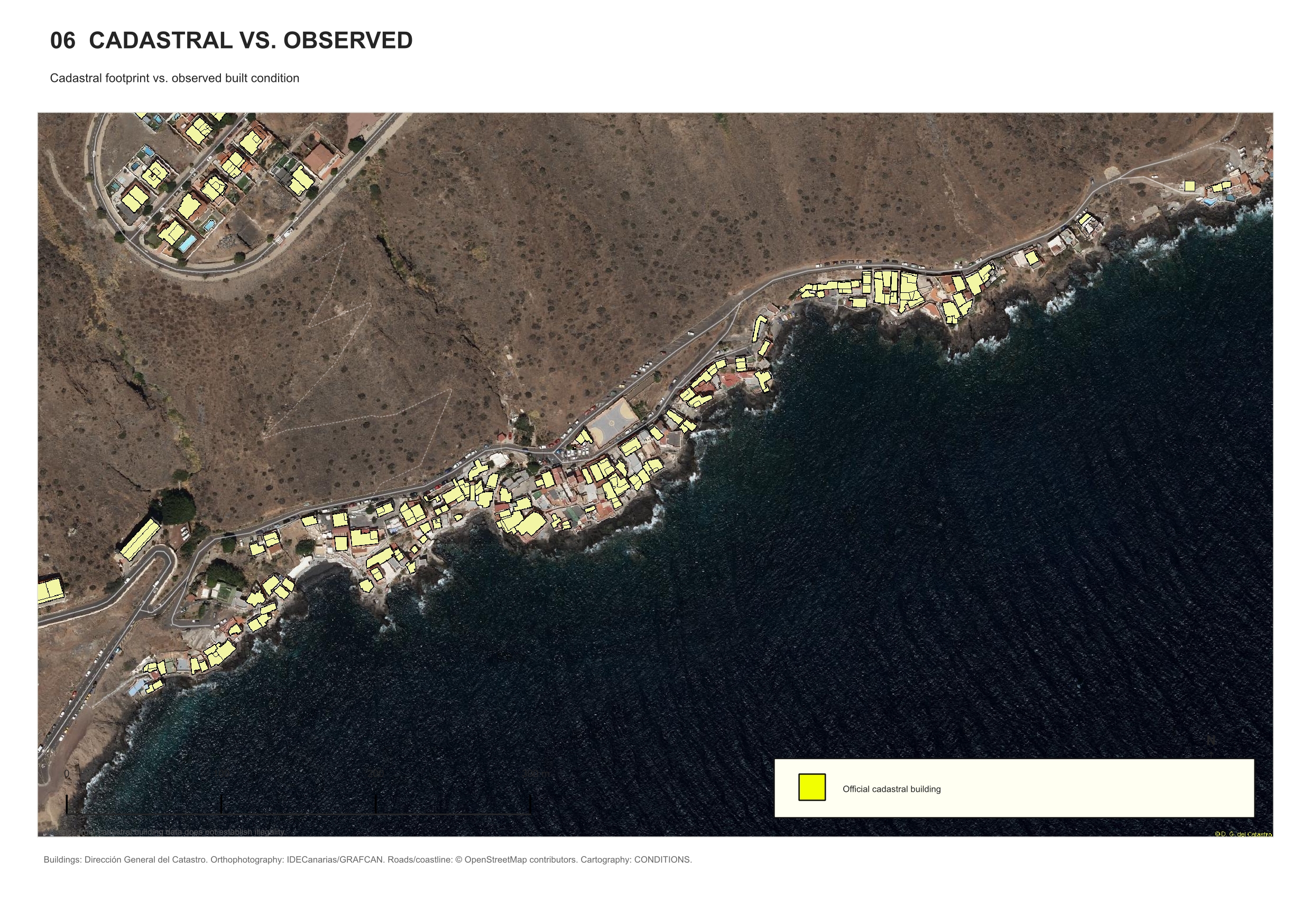 FIG.06 / CADASTRAL VS. OBSERVED
